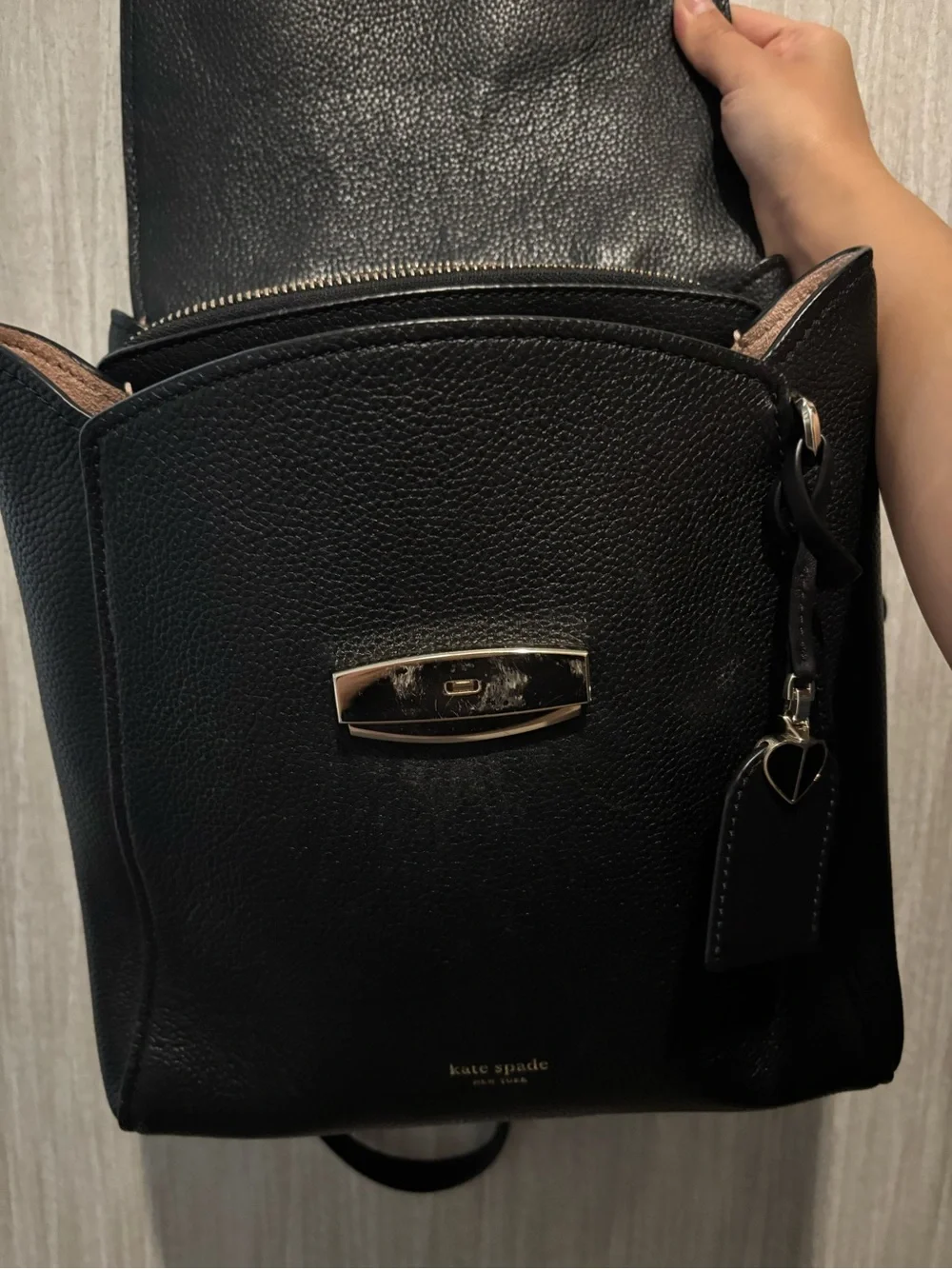 Kate Spade Black Leather Purse
